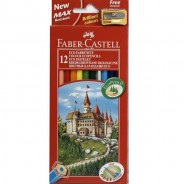 Олівці кольорові Faber Castell Замок 12 кольорів