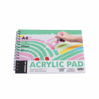 Альбом для акриловой живописи Art Rangers формат A4, 230 г/м², 20  листов