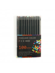 Набір кольорових лінерів Worison 100 кольорів професійний набір для скетчів 