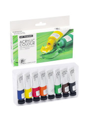 Набір акрилових фарб для малювання Art Ranger Acryliс regular 8 кольорів по 22 ml