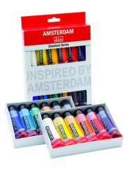 Фарби акрилові Amsterdam набір 12 кольорів