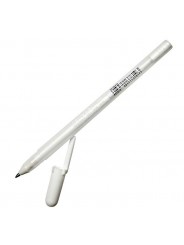 Ручка гелевая белая TOUCHNEW 0.8 mm