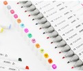 Набор двусторонних маркеров Touchfive.  Дизайн интерьера, 60 цветов