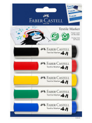 Маркеры для ткани FABER-CASTELL TEXTILE MARKER 