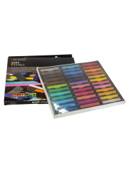 Художественная пастель Art Nation Soft pastel сухая, мягкая, 36 цветов 