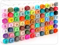 Набор маркеров  для скетчинга "TOUCHNEW" 60 цветов. Ландшафтный дизайн 