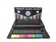 Набір кольорових олівців YOVER 72 штуки у метал. пеналі з чинкою