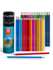 Акварельні олівці KALOUR 36 кольорів