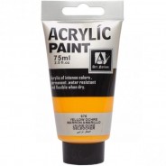 Акриловая краска "ACRYLIC" 75 МЛ цвет «YELLOW OCHRE»