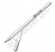 Ручка гелевая белая TOUCHNEW 0.8 mm