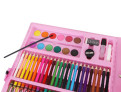 Художественный детский набор YOVER Art set в розовом кейсе 168 предметов