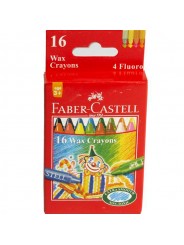 Олівці кольорові Faber Castell 16 кольорів, воскові