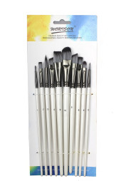Набір художніх пензлів WORISON Premium 10 штук