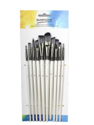 Набір художніх пензлів WORISON Premium 10 штук