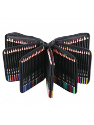 Професійні кольорові олівці з грифелем на масляній основі KALOUR 180 кольорів в нейлоновому футлярі