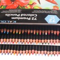 Набор цветных карандашей KALOUR 72 цвета