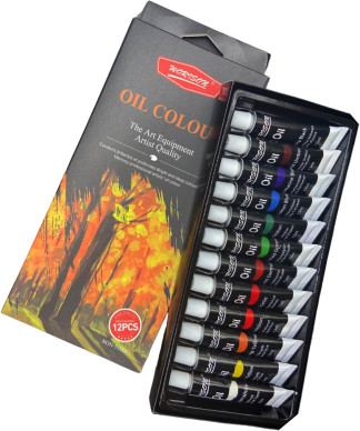 Набір художніх олійних фарб Worison в тубах 12 кольорів