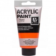 Акриловая краска "ACRYLIC" 75 МЛ цвет «Orange yellow»