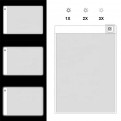 Световой планшет формат А4 с измерительной шкалой для рисования и копирования