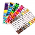 Набор двусторонних маркеров FineLiner / Brush Markers Pens 100 цветов