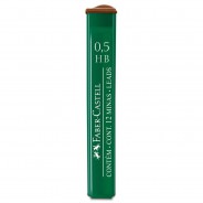 Грифелі для олівців Faber Castell 0,5мм. НB 12 шт