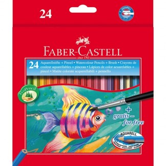 Набір акварельних олівців Faber-Castell 24 кольори