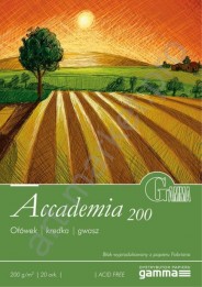 Бумага-склейка для рисования Fabriano Accademia (16х22.5), 200г / м2