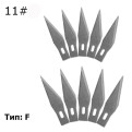 Набор лезвий для макетного ножа Тип "F" 11