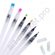 Набор кистей с резервуаром для воды 6 шт (Water brush pen)