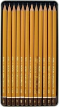 Набор графитных карандашей Koh-I-Noor 1500 Art, 8В-2Н