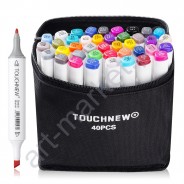 Спиртовые маркеры «Touchnew» 40 цветов.