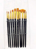 Професійний набір художніх пензлів WORISON, 10 штук