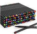 Набор цветных линеров Worison 100 цветов профессиональный набор для скетчей