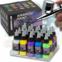 Набір акрилових фарб для аерографа Art Rangers Airbrush Paint 20 кольорів