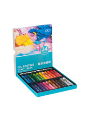Художня масляна пастель Paintyou Heavy Color, 24 кольори 