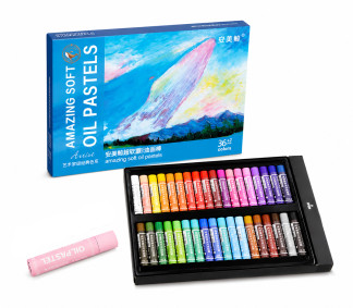 Художня масляна пастель Amazing Soft Oil Pastels 36 кольорів