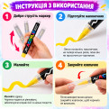 Акрилові маркери-пензлі Acrylic Brush Marker 36 кольорів
