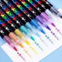 Акрилові маркери-пензлі Acrylic Brush Marker 36 кольорів