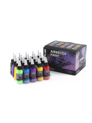 Набір акрилових фарб для аерографа Art Rangers Airbrush Paint 20 кольорів