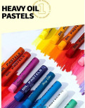 Художня масляна пастель Amazing Soft Oil Pastels 36 кольорів