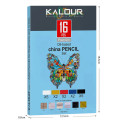 Набор универсальных карандашей KALOUR с грифелем на масляной основе 