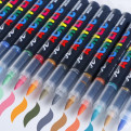 Акрилові маркери-пензлі Acrylic Brush Marker 36 кольорів